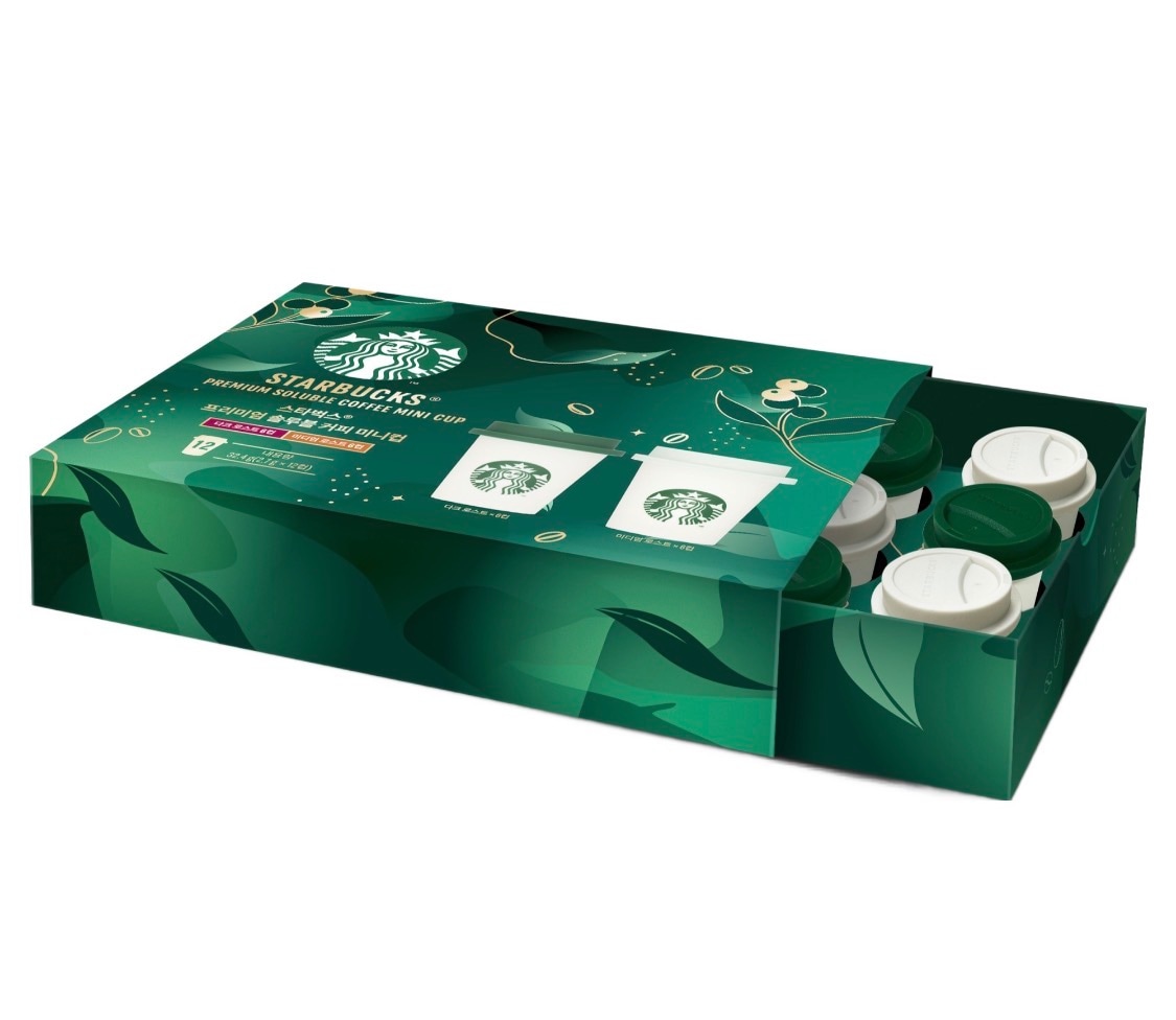 [韓国]Starbucks スターバックス アメリカーノ　ミニカップ　コーヒー Qoo10] スターバックス プレミアム ソリュブルコーヒー ミニカッ