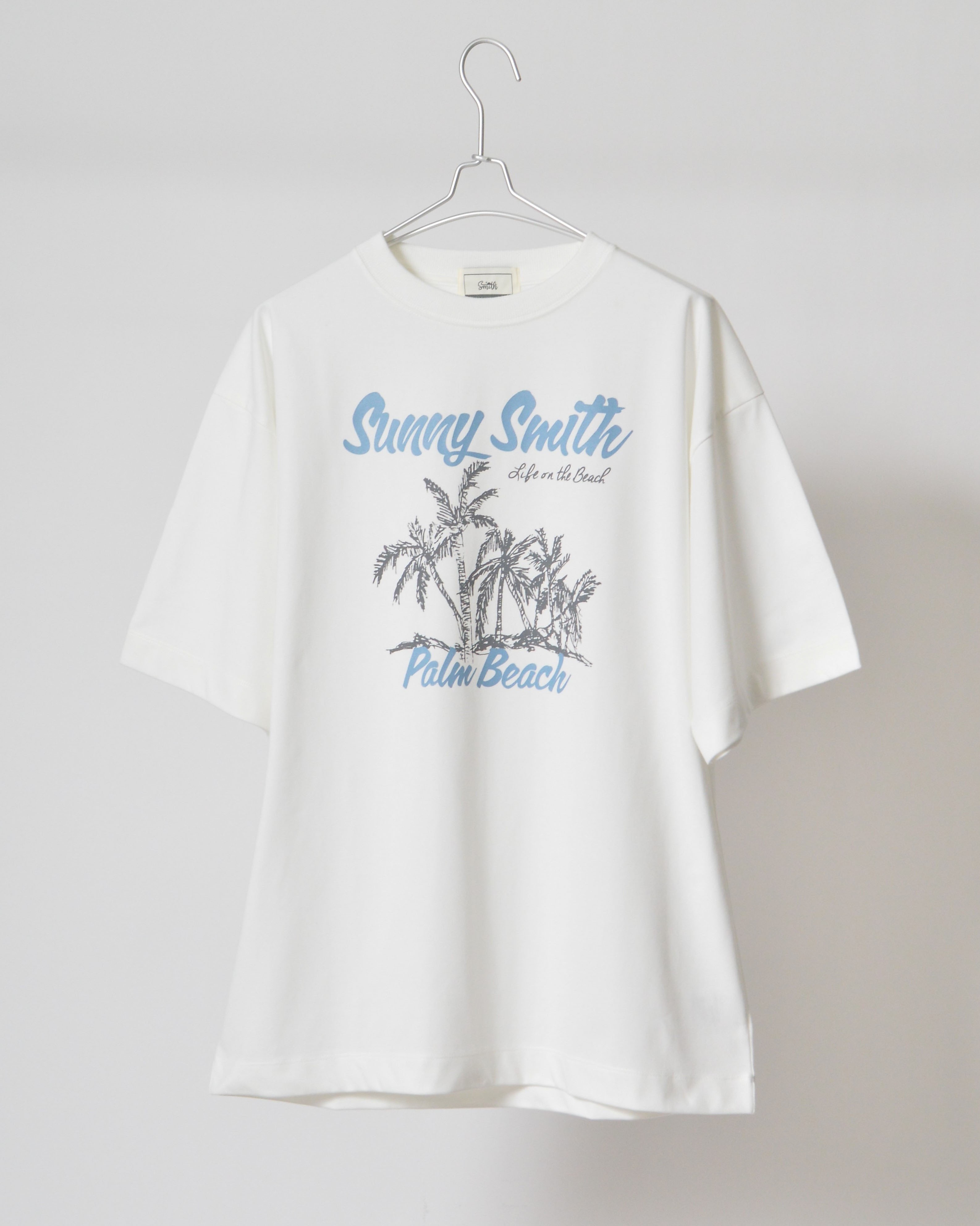 11.6ウルトラヘビーオンス Heavy SmithPalm Beach プリントTシャツ