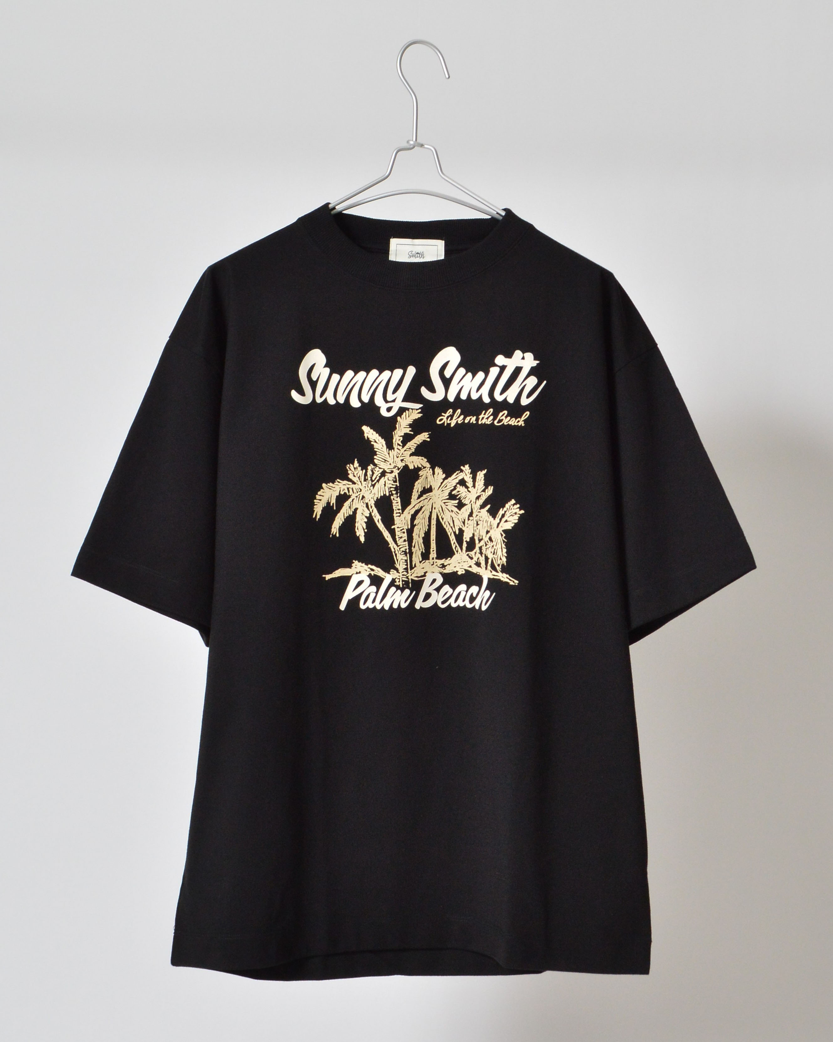 11.6ウルトラヘビーオンス Heavy SmithPalm Beach プリントTシャツ