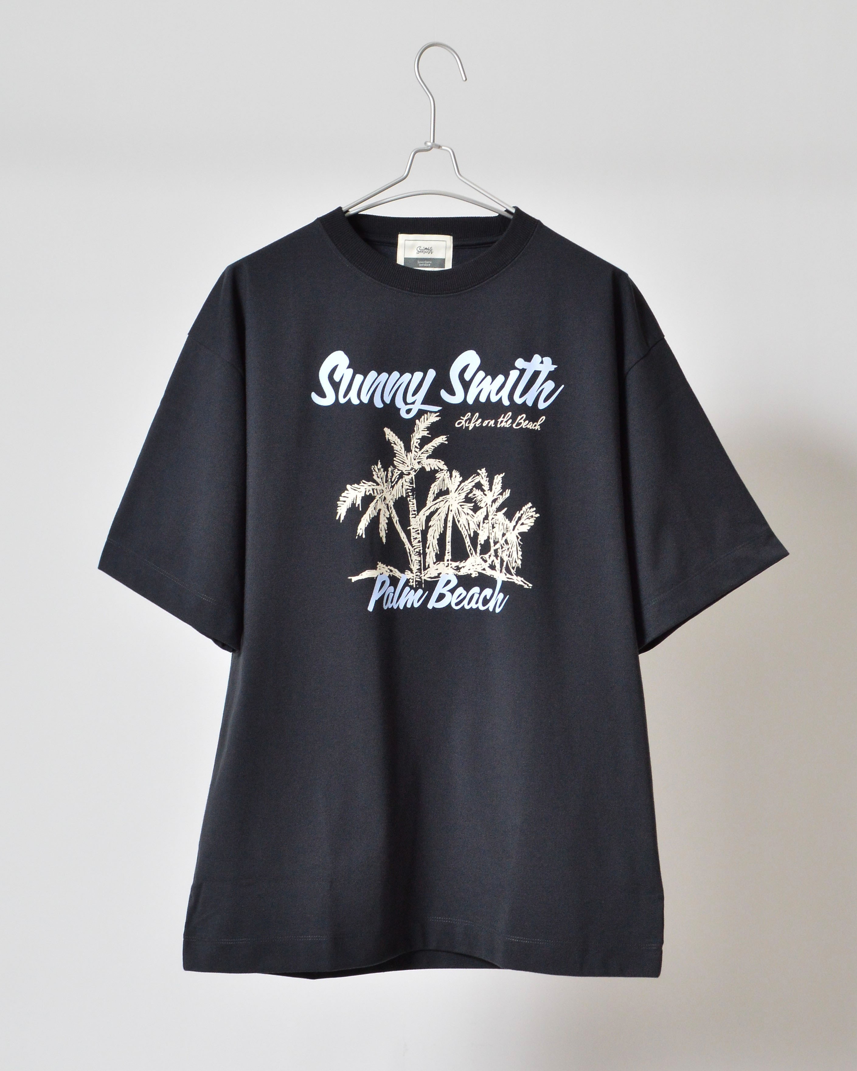 11.6ウルトラヘビーオンス Heavy SmithPalm Beach プリントTシャツ