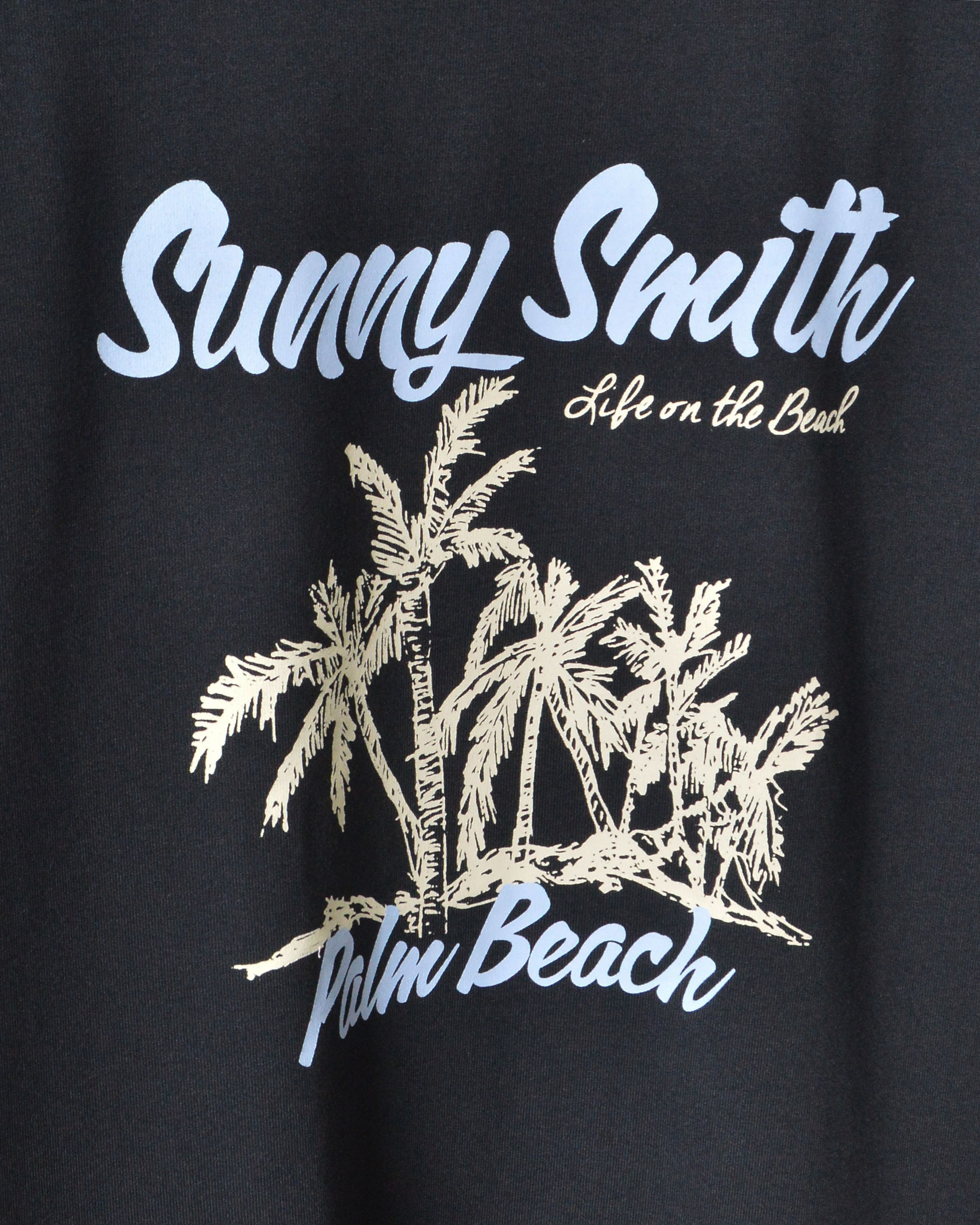 11.6ウルトラヘビーオンス Heavy SmithPalm Beach プリントTシャツ