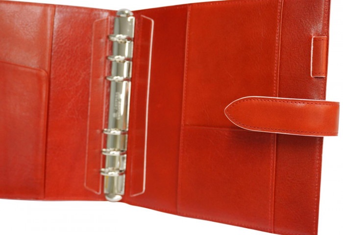 ASHFORD アシュフォード システム手帳 イシュー HB×WA5 19mm belt レッド 6125-044