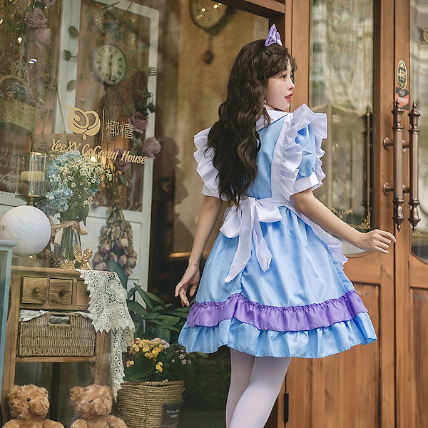 アリス風 メイド服 ハロウィン Sサイズ - コスプレ