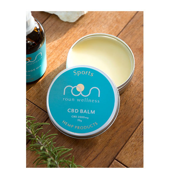 CBD スポーツ バーム 70g CBD 2000mg 配合 roun ラウン roun CBD