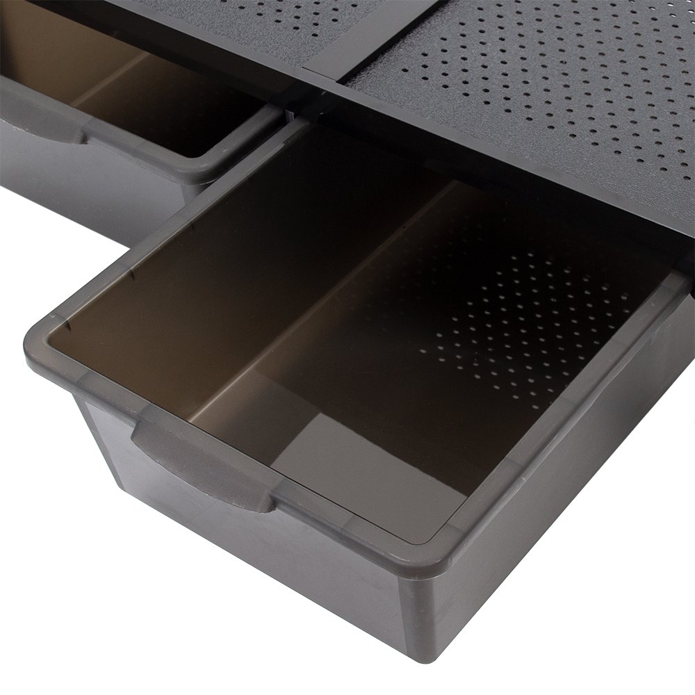 爬虫類ケージ 2連ブリーディングラック キャスター無し