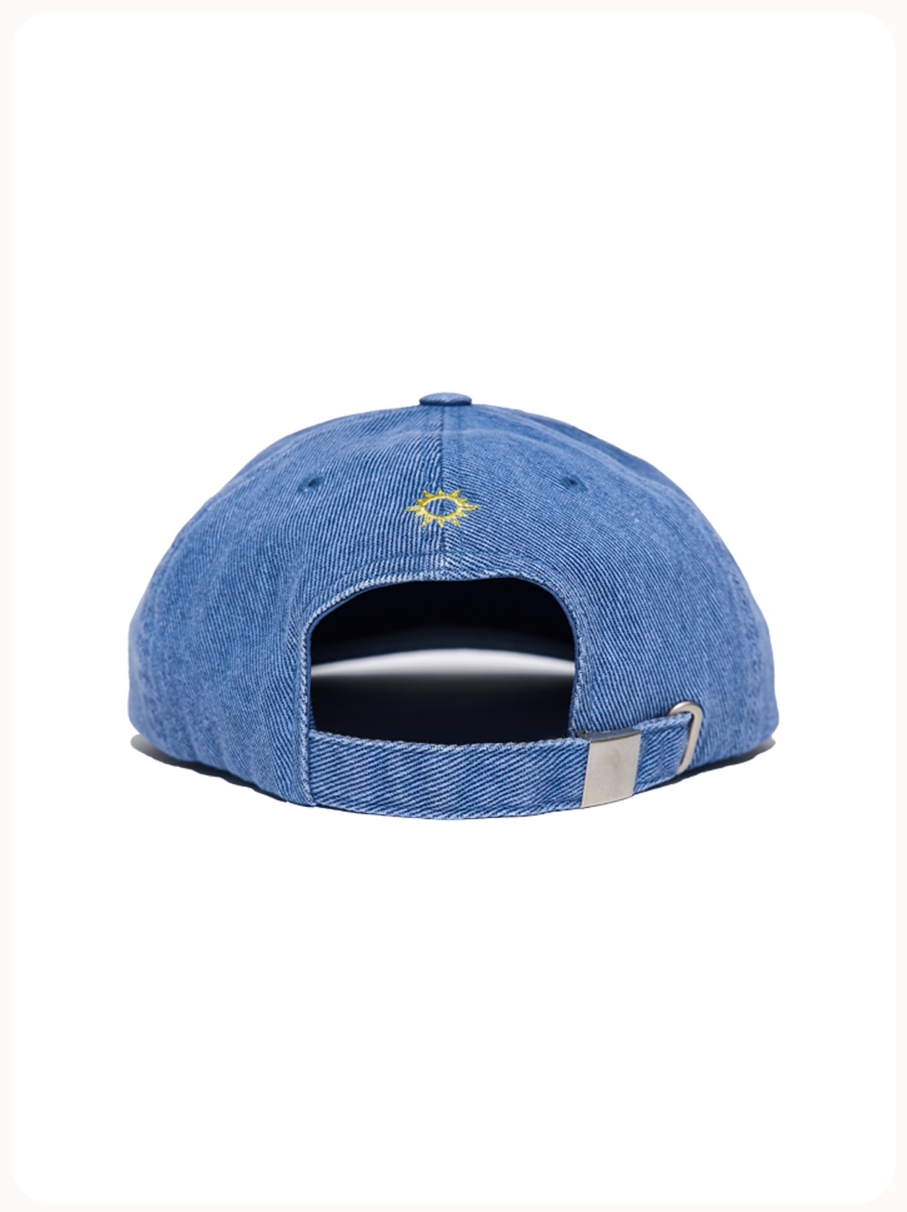 キャップ Hello Sunrise Washed OG Logo 6Panel CapDenim Blue HS41CCA01C MUSINSA公式 | HELLO SUNRISE Washed OG Logo 6Panel Cap_Denim Blue