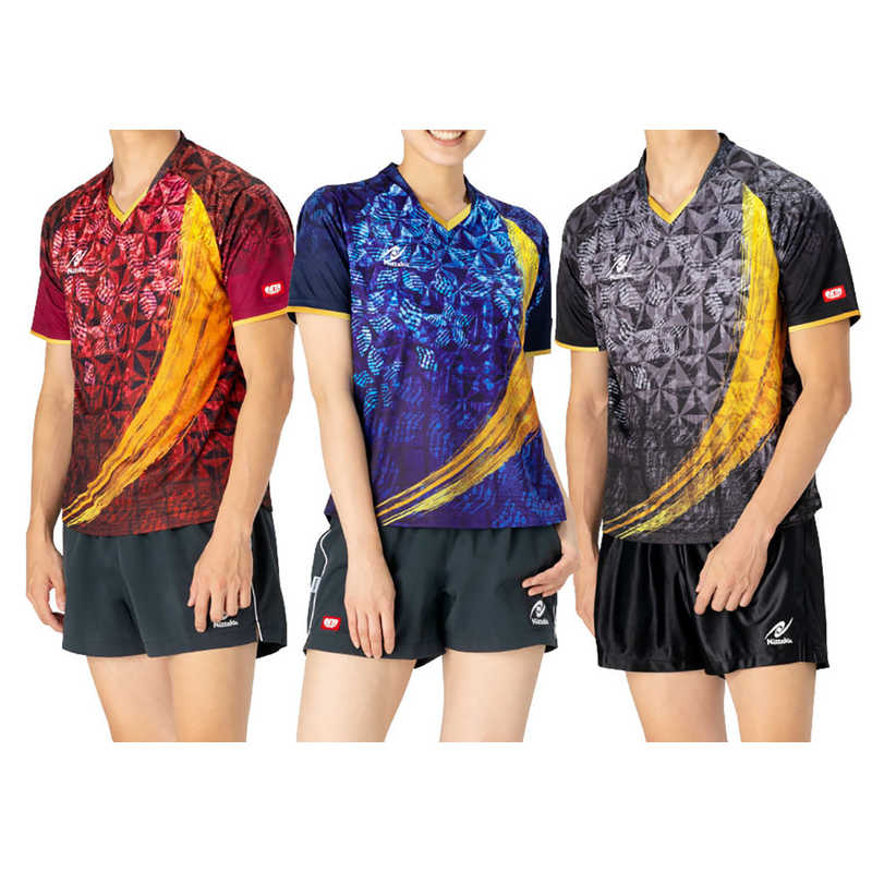 ニッタク 卓球用品 Nittaku ユニセックス スカイユニティーシャツ ブルー M NW2216 ニッタク 卓球用品 Nittaku ユニセックス スカイユニティーシャツ ブルー M NW2216