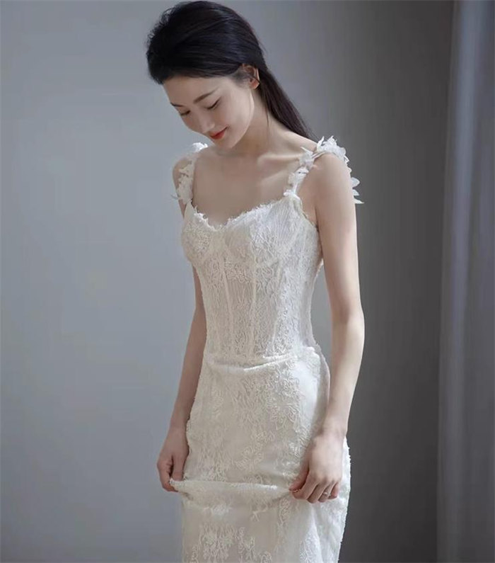 ホワイト 総レース ウェディングドレス マーメイド ノースリーブ 袖なし ロングドレス ウェディングドレス パーティードレス 二次会ドレス ブライダル 撮影 S/M/L/XL レディース ワンピー ホワイト 総レース ウェディングドレス マーメイド ノースリーブ 袖なし ロングドレス ウェディングドレス パーティードレス 二次会ドレス ブライダル 撮影 S/M/L/XL レディース ワンピー