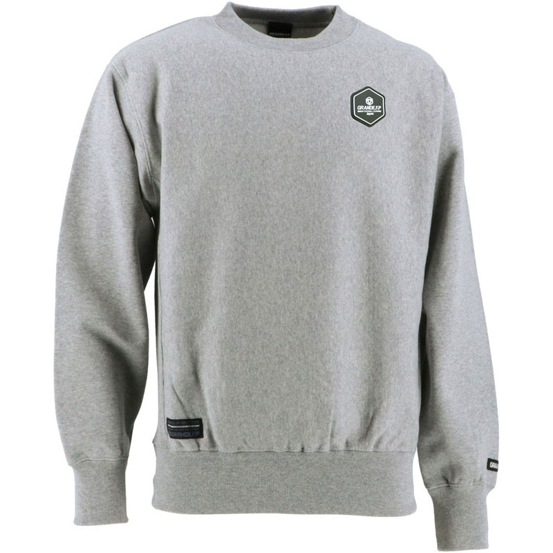 GRANDE.F.P(グランデエフピー) GRANDE.F.P BASICヘキサゴンスウェットクルー フットサル スウェットトレーナー (gfph24405-1409)