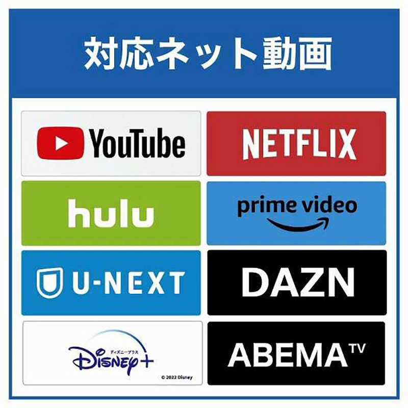 ハイセンス　液晶テレビ [100V型 /Bluetooth対応 /4K対応 /BS・CS 4Kチューナー内蔵 /YouTube対応] (要事前見積)　100U7N（標準設置無料）