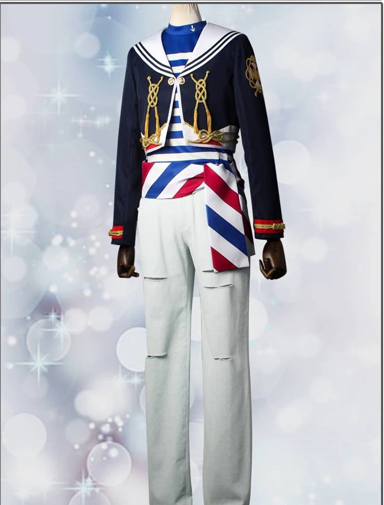 ツイステッドワンダーランド ツイステ ポートフェスト潮風のブラスビート セーラー服 Rook Floyd コスプレ衣装 コスチューム 仮装 変装