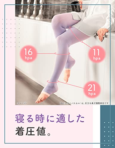 メディキュット 着圧ソックス 寝ながら スパッツ L