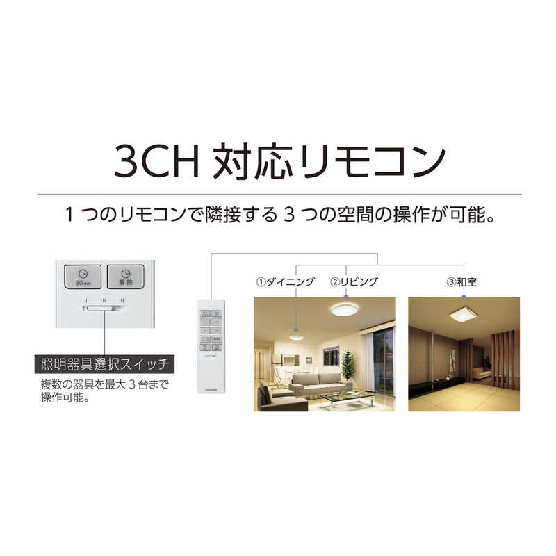 コイズミ KOIZUMI LED照明 シーリングライト 14畳 調光 調色 リモコン付属 BH201402K コイズミ KOIZUMI LED照明 シーリングライト 14畳 調光 調色 リモコン付属 BH201402K