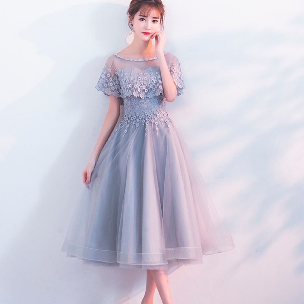 イブニングドレス 2WAY パーティー ドレス レディースドレス ミドルウェスト チューブトップ イブニングドレス 2WAY パーティー ドレス レディースドレス ミドルウェスト チューブトップ