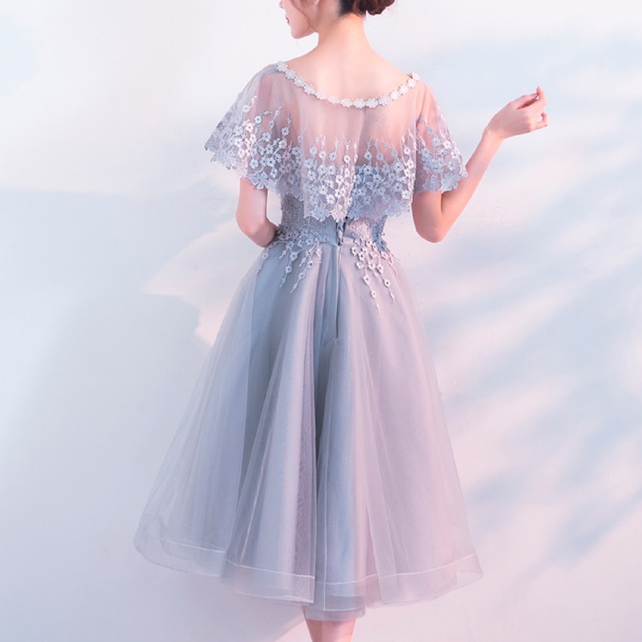 イブニングドレス 2WAY パーティー ドレス レディースドレス ミドルウェスト チューブトップ イブニングドレス 2WAY パーティー ドレス レディースドレス ミドルウェスト チューブトップ