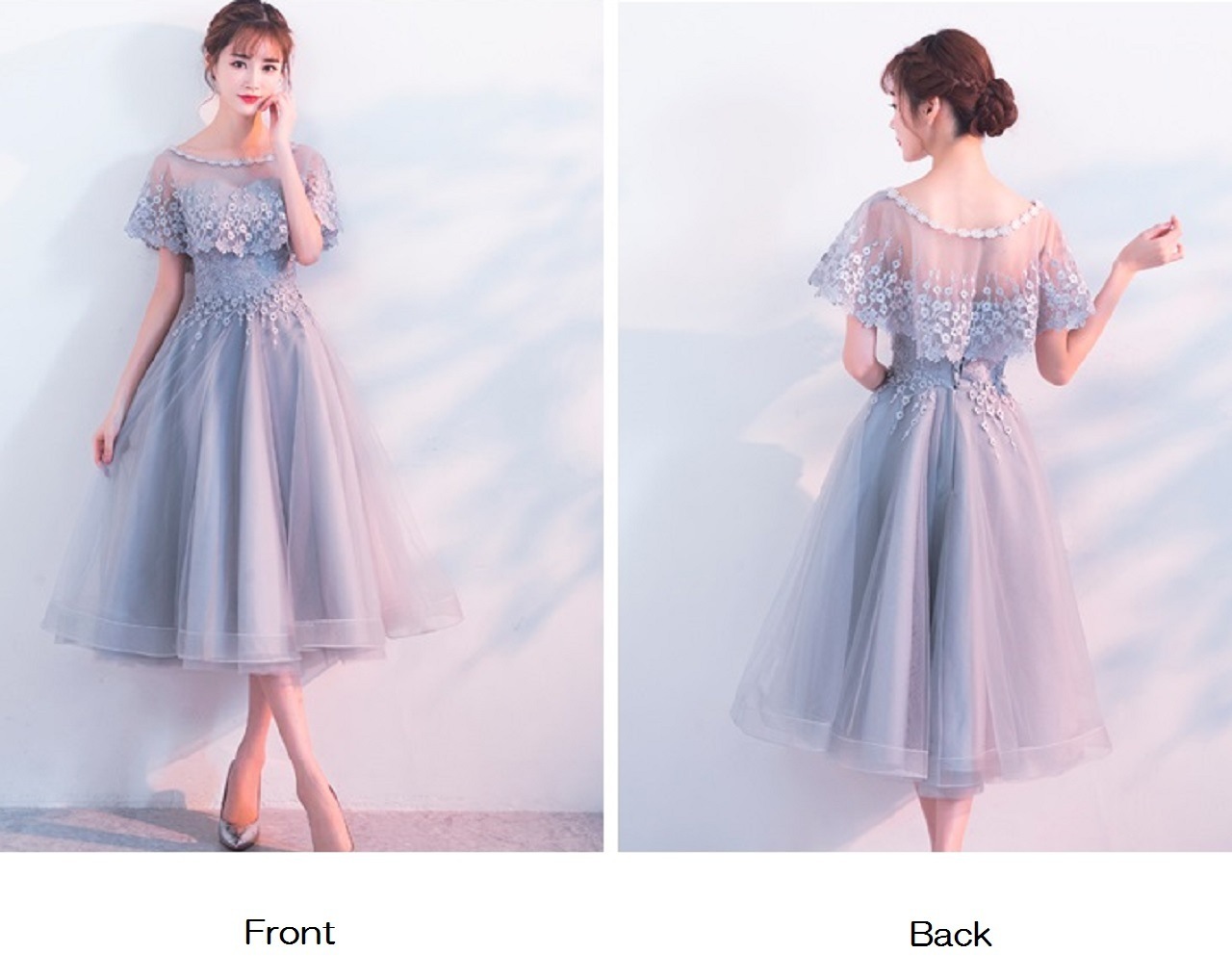 イブニングドレス 2WAY パーティー ドレス レディースドレス ミドルウェスト チューブトップ イブニングドレス 2WAY パーティー ドレス レディースドレス ミドルウェスト チューブトップ