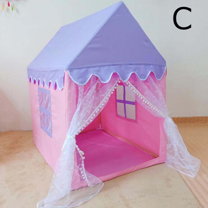 子供テント ゲームハウス 睡眠テント 創造力 ハウス キッズテント 男の子 簡易テント テント 女の子 可愛い プレイテント PVC テントハウス 隠れ家 プリンセス城型 子どもテント 大きなスペース