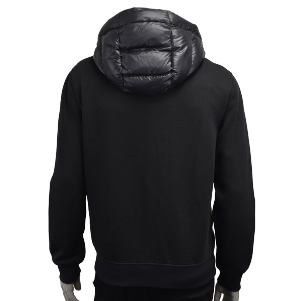 MACKAGE マッカ―ジュ FRANK- R/ナイロン×リブニット 切り替え ライトダウンジャケット/FRANK- R BLACK