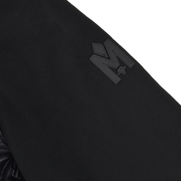 MACKAGE マッカ―ジュ FRANK- R/ナイロン×リブニット 切り替え ライトダウンジャケット/FRANK- R BLACK
