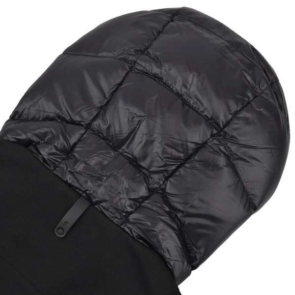 MACKAGE マッカ―ジュ FRANK- R/ナイロン×リブニット 切り替え ライトダウンジャケット/FRANK- R BLACK
