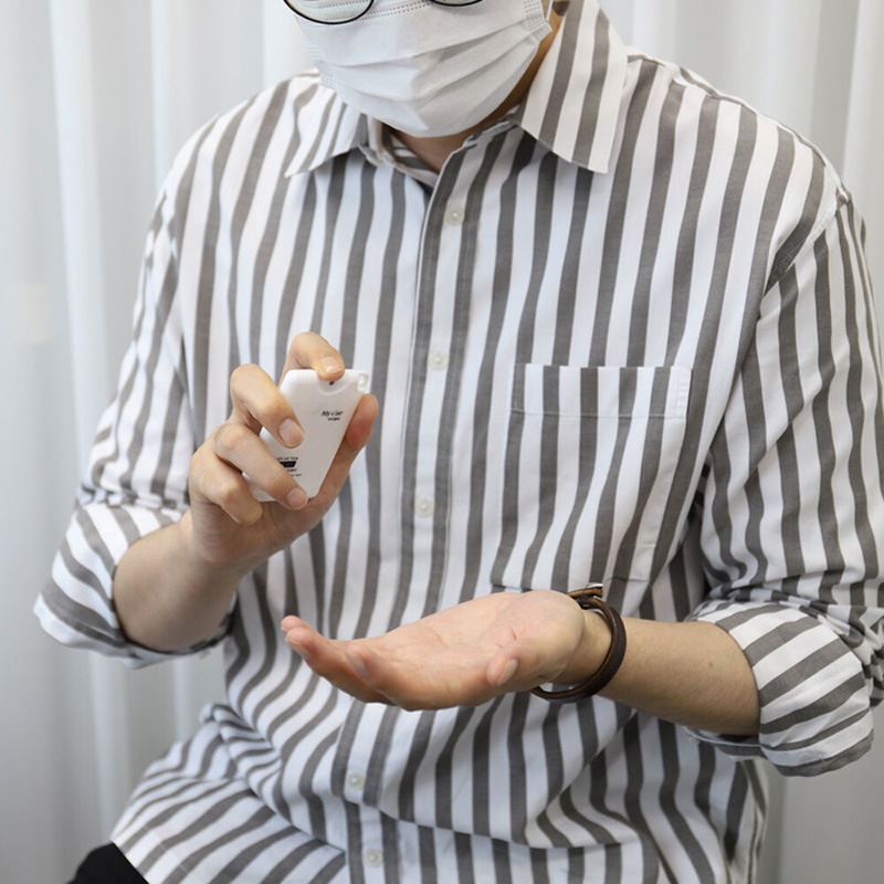 [デイリー防疫キット] 手消毒スプレー17ml(2個)+3重構造衛生マスク50入(2個) 韓国マスク MBフィルター