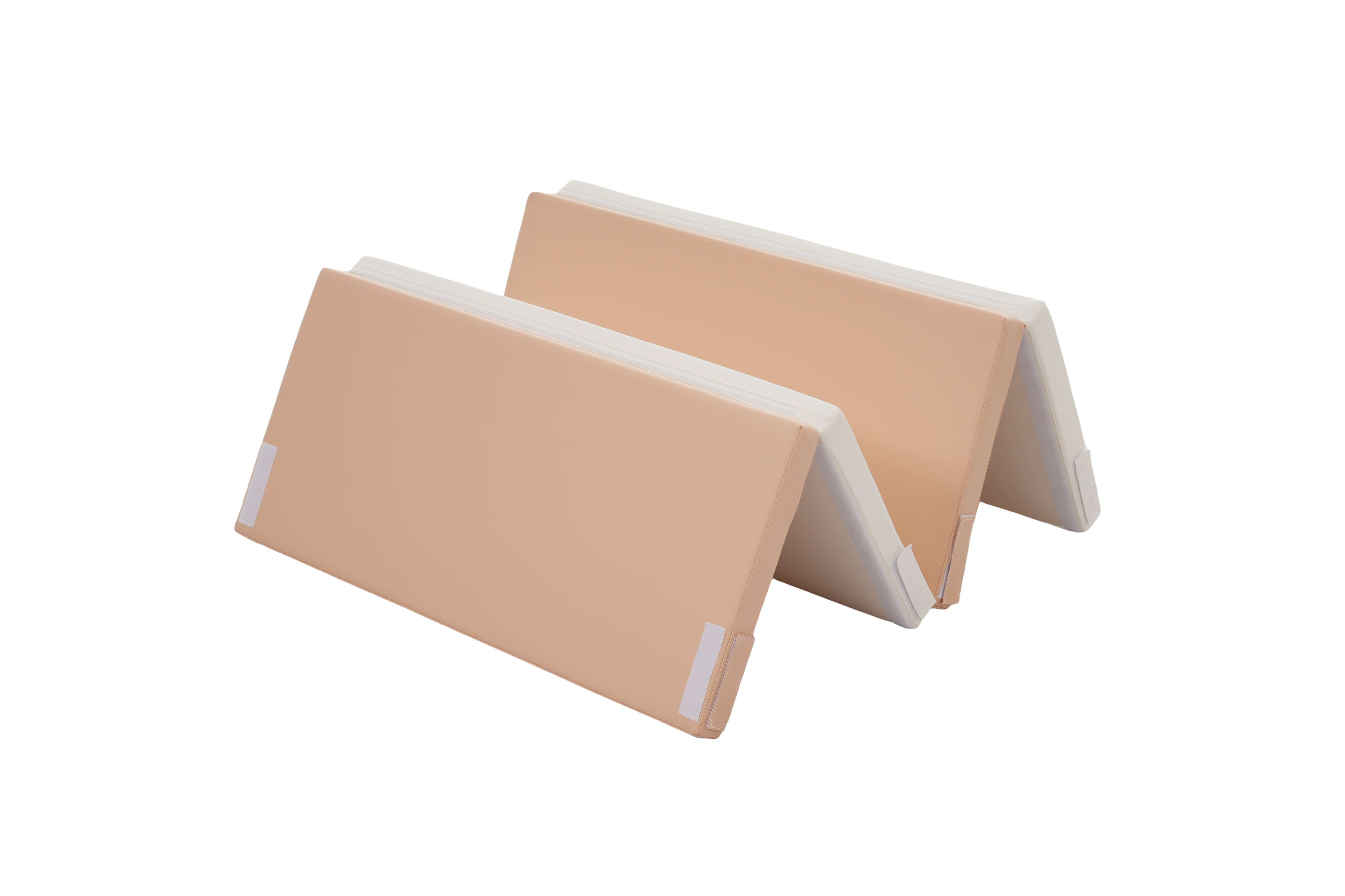 【グレー×ホワイト 110*140*55cm】サークルマット ソフトブロック クッション 布製 玩具 大型 室内 遊具 キッズスペース 子供 こども キッズ 幼児 保育園 保育用品 クリスマスプレ