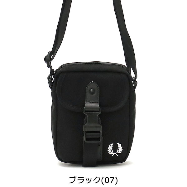 FRED PERRY フレッドペリー ショルダーバッグ ブラック フレッドペリー FRED PERRY ショルダーバッグ メンズ レディース