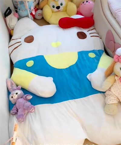 kpsオリジナル ハローキティ マットレス ベッド クッション 2m 日本未発売 kpsオリジナル ハローキティ マットレス ベッド クッション 2m 日本未発売