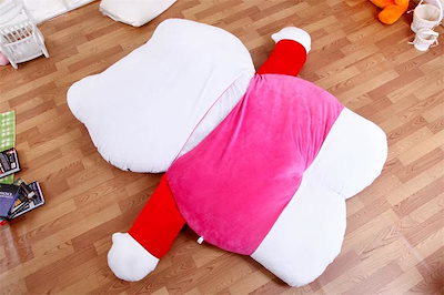 Qoo10] キャラクターマットレスハローキティ怠け者 : 寝具・ベッド