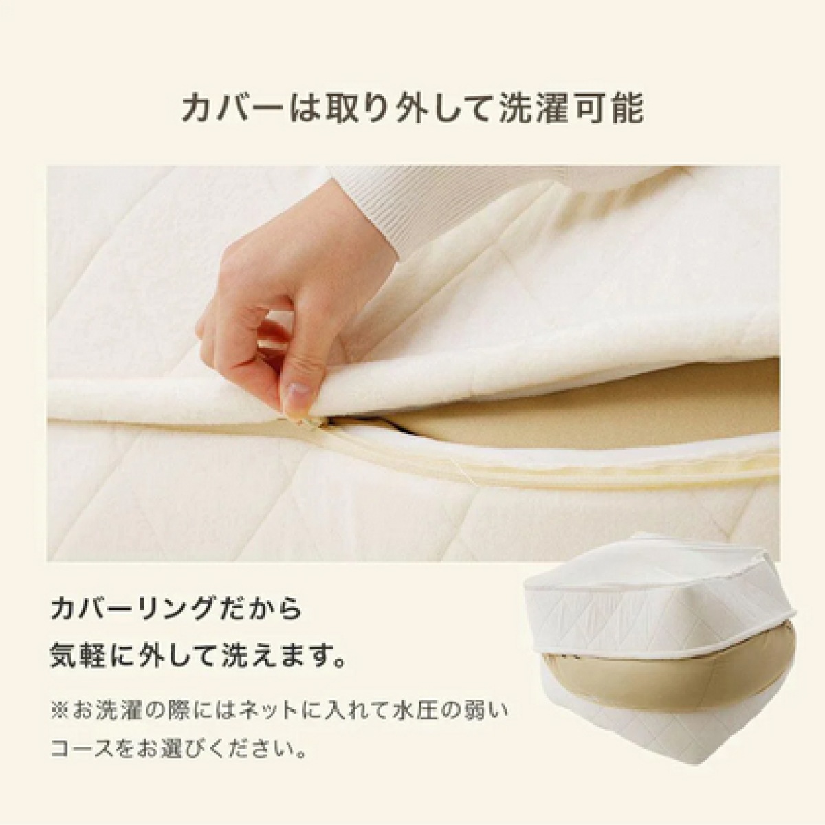 【I】セルタン ダイヤモンドキルト ビーズクッション QUBE 四角 XLサイズ ブルーヘイズ クッション ビーズ キューブ 【受注生産品】