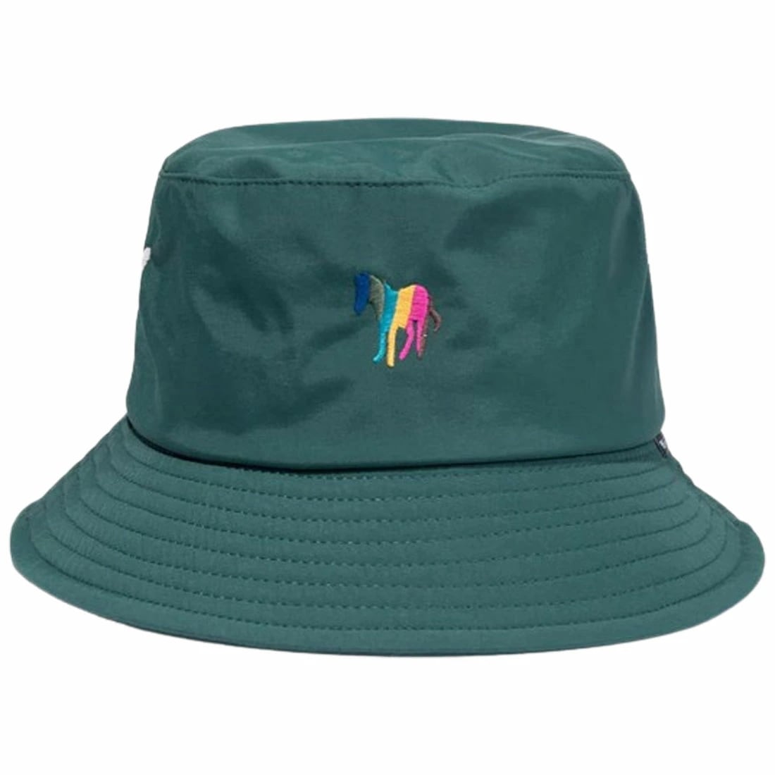 Paul Smith バケットハット 帽子 アクセサリー ゼブラ 刺繍 グリーン メンズ Broad Zebra Bucket Hat M2A-921DT-M786