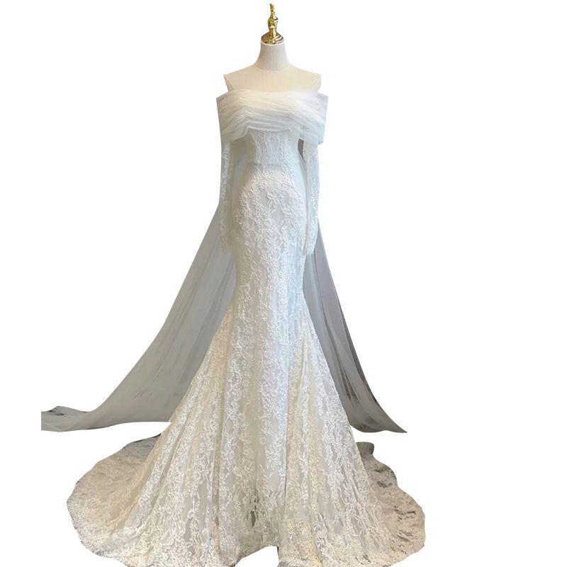 テールレースライトウェディング2025花嫁結婚式メインヤーンハイエンドワンウェルカムウェディング テールレースライトウェディング2025花嫁結婚式メインヤーンハイエンドワンウェルカムウェディング