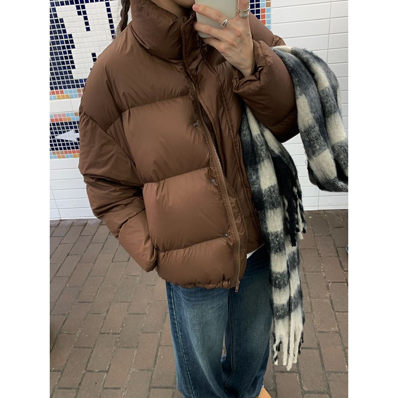 【25色展開】冬90ホワイトダックダウン 韓国風スタンドカラーあったかダウンジャケット A0485 【25色展開】冬90ホワイトダックダウン 韓国風スタンドカラーあったかダウンジャケット A0485