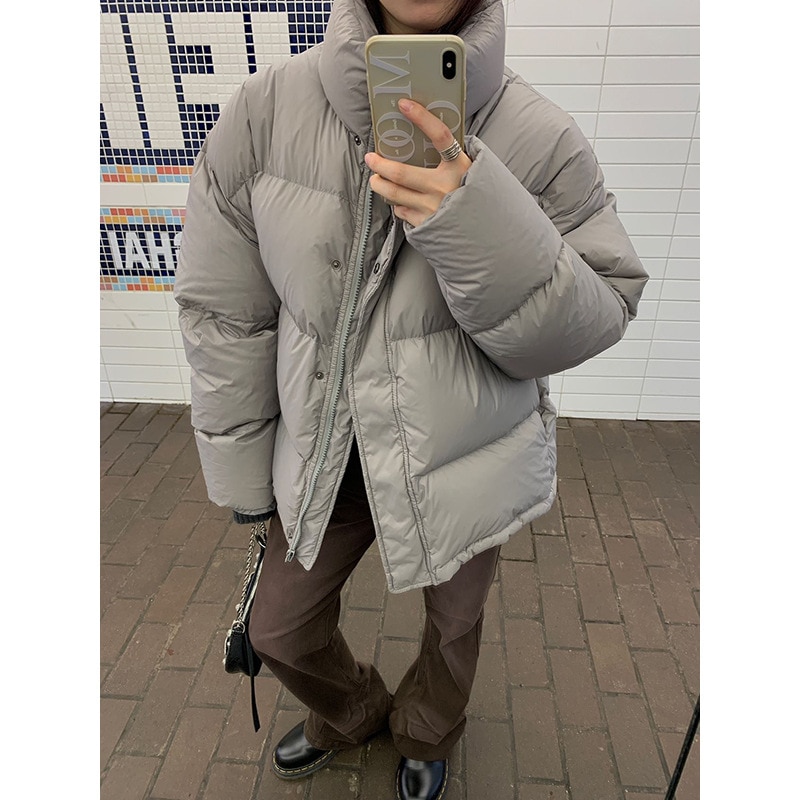 【25色展開】冬90ホワイトダックダウン 韓国風スタンドカラーあったかダウンジャケット A0485 【25色展開】冬90ホワイトダックダウン 韓国風スタンドカラーあったかダウンジャケット A0485