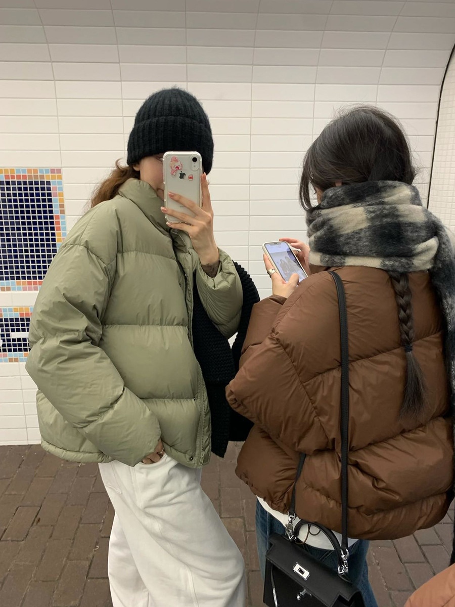 【25色展開】冬90ホワイトダックダウン 韓国風スタンドカラーあったかダウンジャケット A0485 【25色展開】冬90ホワイトダックダウン 韓国風スタンドカラーあったかダウンジャケット A0485