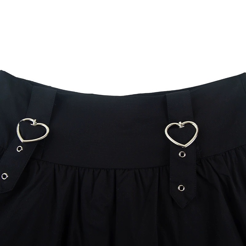 【1つ買うと10つ無料】女の子のファイティングスピリットダークスウィートアンドハートバックルケーキスカートハイウエストスカート小さな男は背が高くてよく見える 【1つ買うと10つ無料】女の子のファイティングスピリットダークスウィートアンドハートバックルケーキスカートハイウエストスカート小さな男は背が高くてよく見える