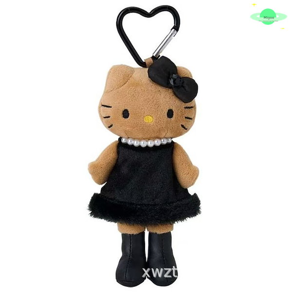 超激レア☆足長キティ　黒&金花サングラスぬいぐるみキーホルダー2点セット　非売品 超激レア☆足長キティ 黒&金花サングラスぬいぐるみキーホルダー2点