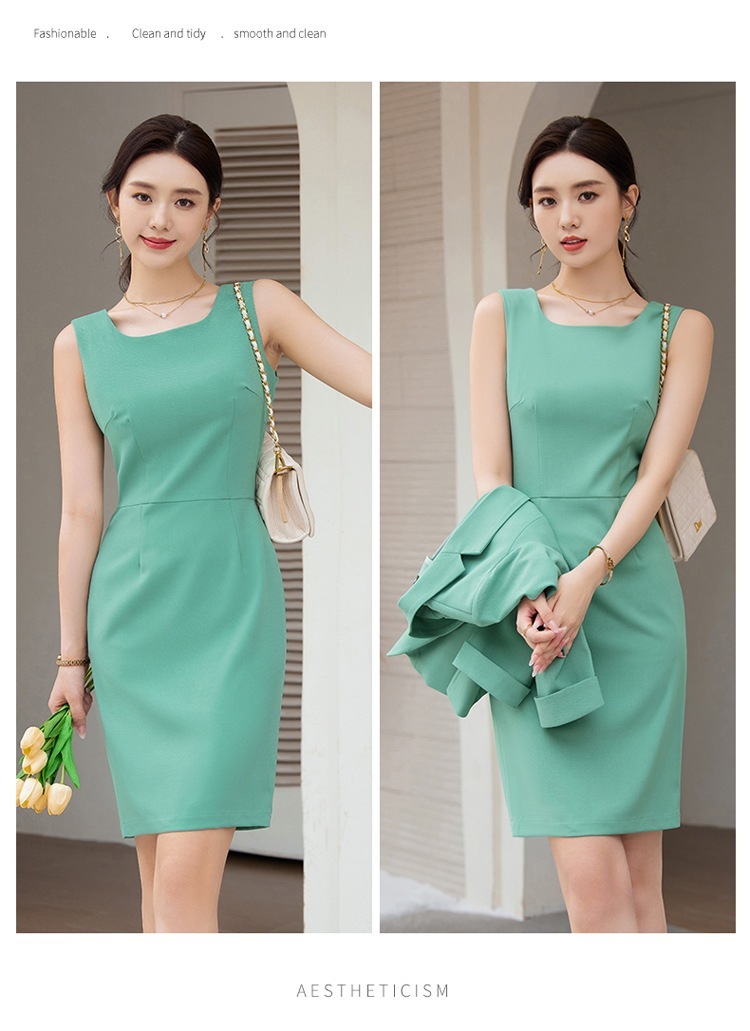 ワンピース スーツワンピース セットアップ スーツジャケット 韓国 ワンピース ドレス パーティードレス ロングワンピース 卒業式 ママ スーツ 入学式 ママ スーツ