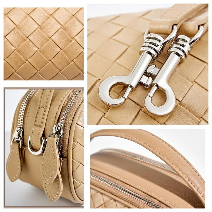 【送料無料】本革 編み ショルダーバッグ レディース 小さめ ミニショルダー イントレチャート 編みボストンバッグ 肩掛けバッグ 軽い 斜め掛けバッグ ミニバッグ 本革 レザーバッグ 通勤バッグ お仕 mulan778.net