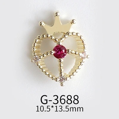 【10点セット】23ネイルの水氷月の爪のジルコンは美少女戦士のカラージルコンを貼って飾ります