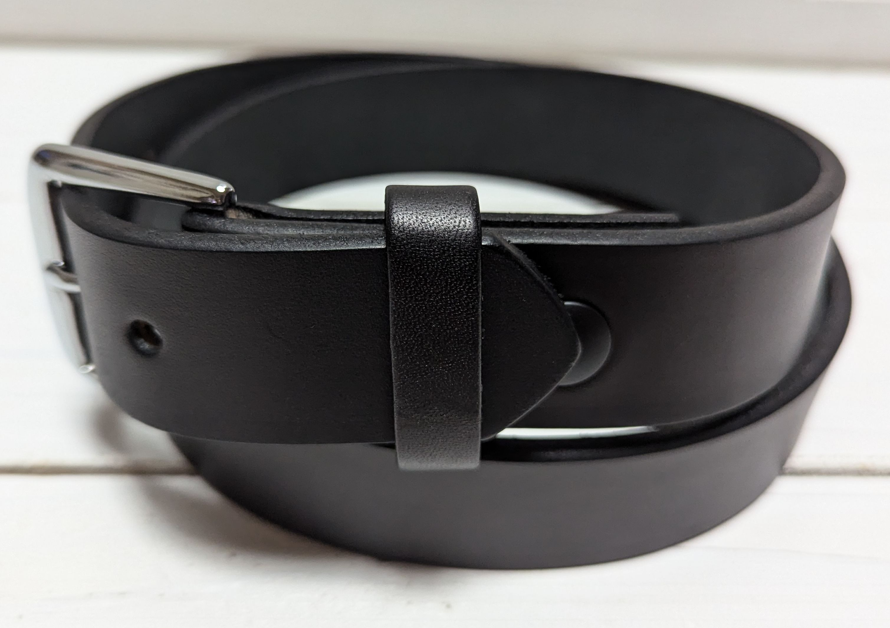 ボストンレザー アメリカ製 本革製 レザー ベルト 黒 ブラック メンズ BOSTON LEATHER BELT BLACK 005