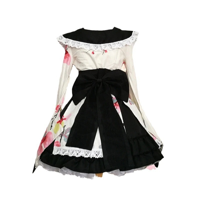 【2025新作】純綿着物改良版コスプレ女装極楽浄土和花魁ロリータ