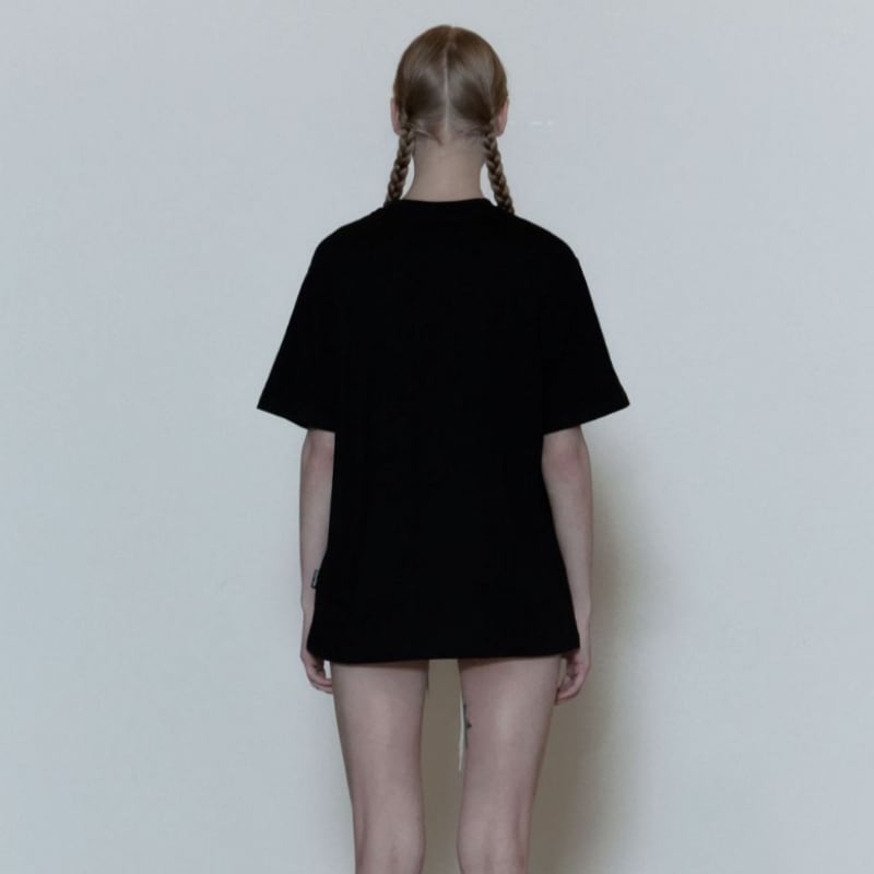 SCULPTOR Flocking Symbol Logo Tee Black SCULPTOR Flocking Symbol Logo Tee Black