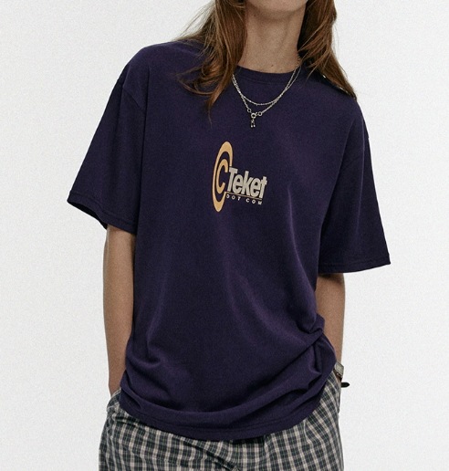 テケット Symbol Tee Purple テケット Symbol Tee Purple