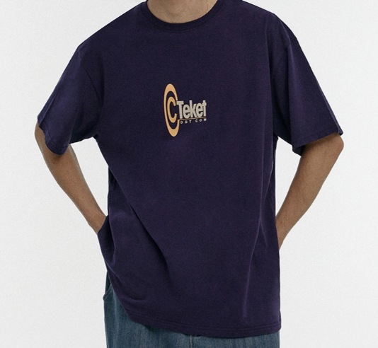 テケット Symbol Tee Purple テケット Symbol Tee Purple