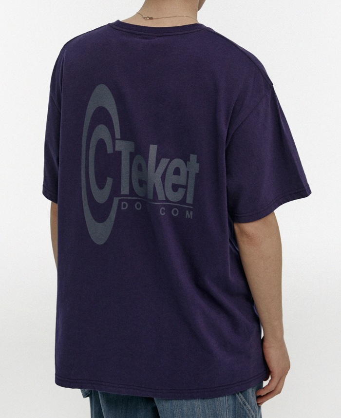 テケット Symbol Tee Purple テケット Symbol Tee Purple