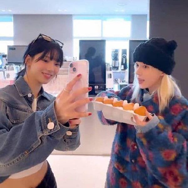 田中かえ aespaジゼル着用 ビーニー aespa ジゼル着用 田中かえ ニット