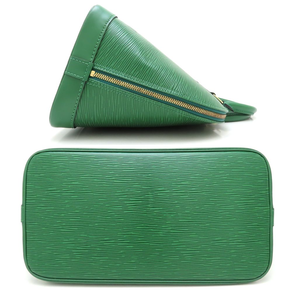 エピ アルマ M52144 ハンドバッグ ボルネオグリーン/352565【中古】