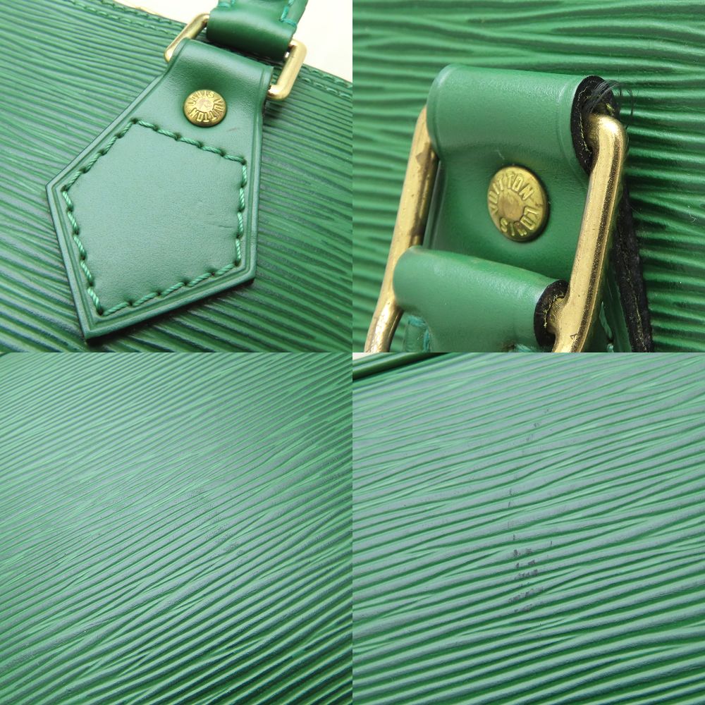エピ アルマ M52144 ハンドバッグ ボルネオグリーン/352565【中古】