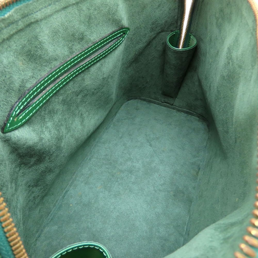 エピ アルマ M52144 ハンドバッグ ボルネオグリーン/352565【中古】